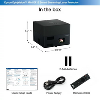 EpiqVision Mini Smart Streaming Laser Projector