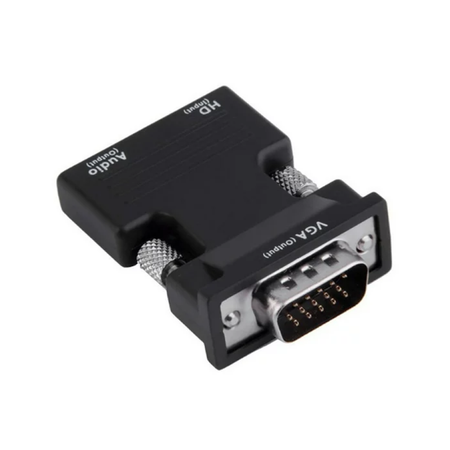 1080P HDMI-compatible Female to VGA Male Converter Cable