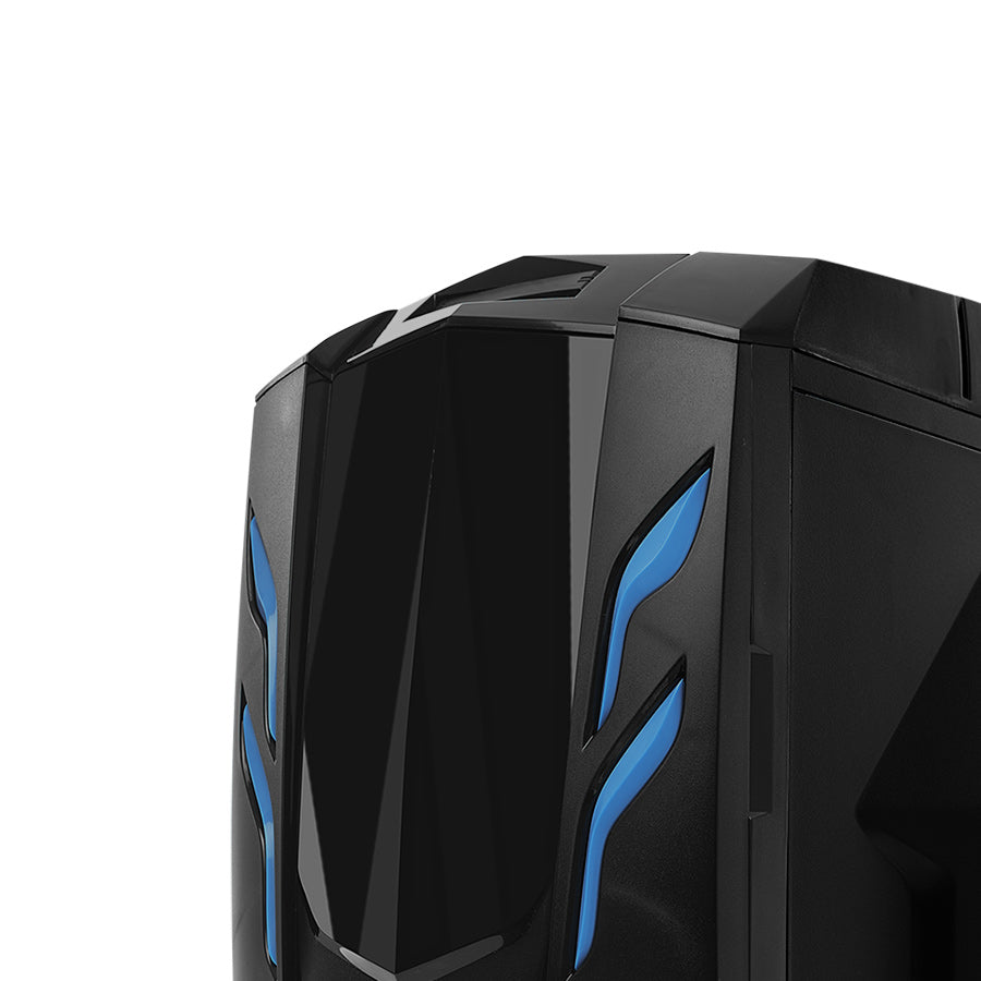 High-Airflow Computer Case Blue