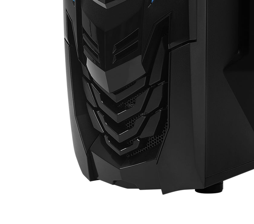 High-Airflow Computer Case Blue